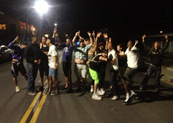 Riot Breaks Out at ‘Deltopia’ Street Party in Isla Vista | AM-Feature ...
